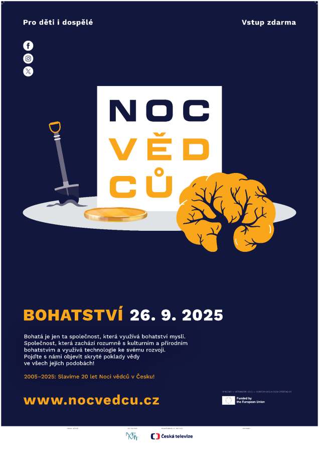 Plakát noc vědců